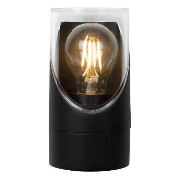 Lucide NORMAN - Wall light Indoor/Outdoor - Ø 9 cm - 1xE27 - IP65 - Black - detail 1